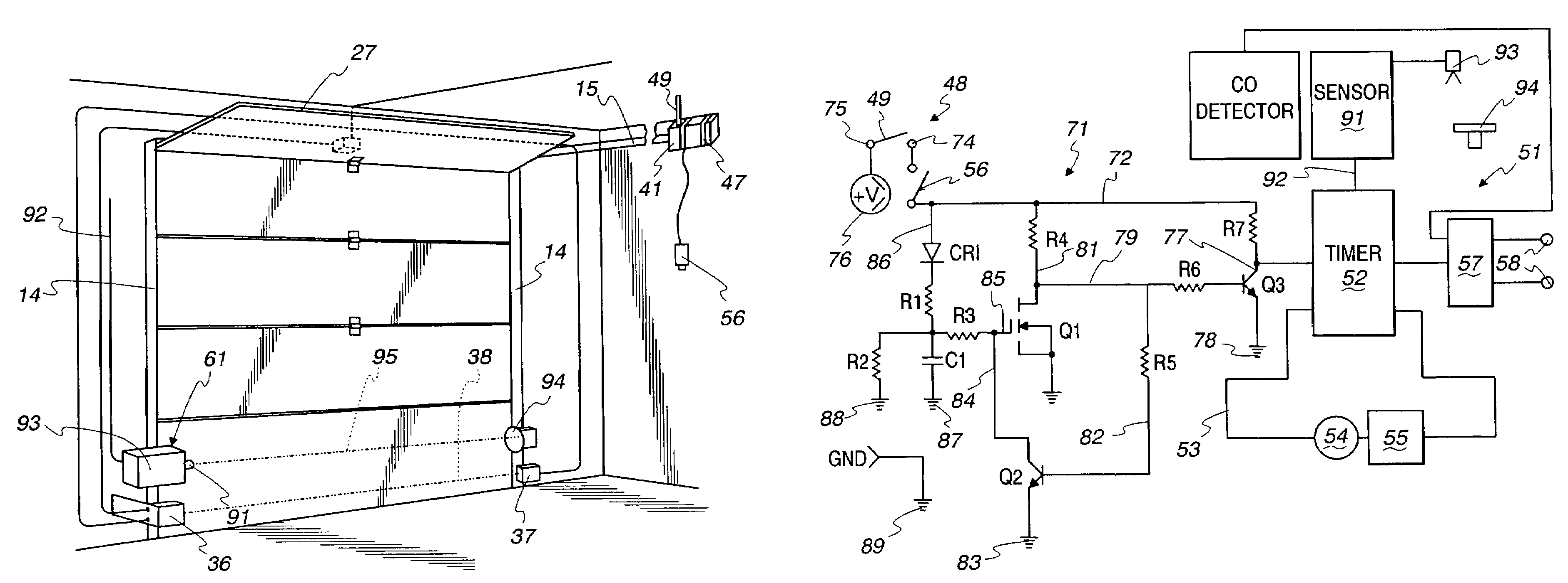 Automated garage door closer