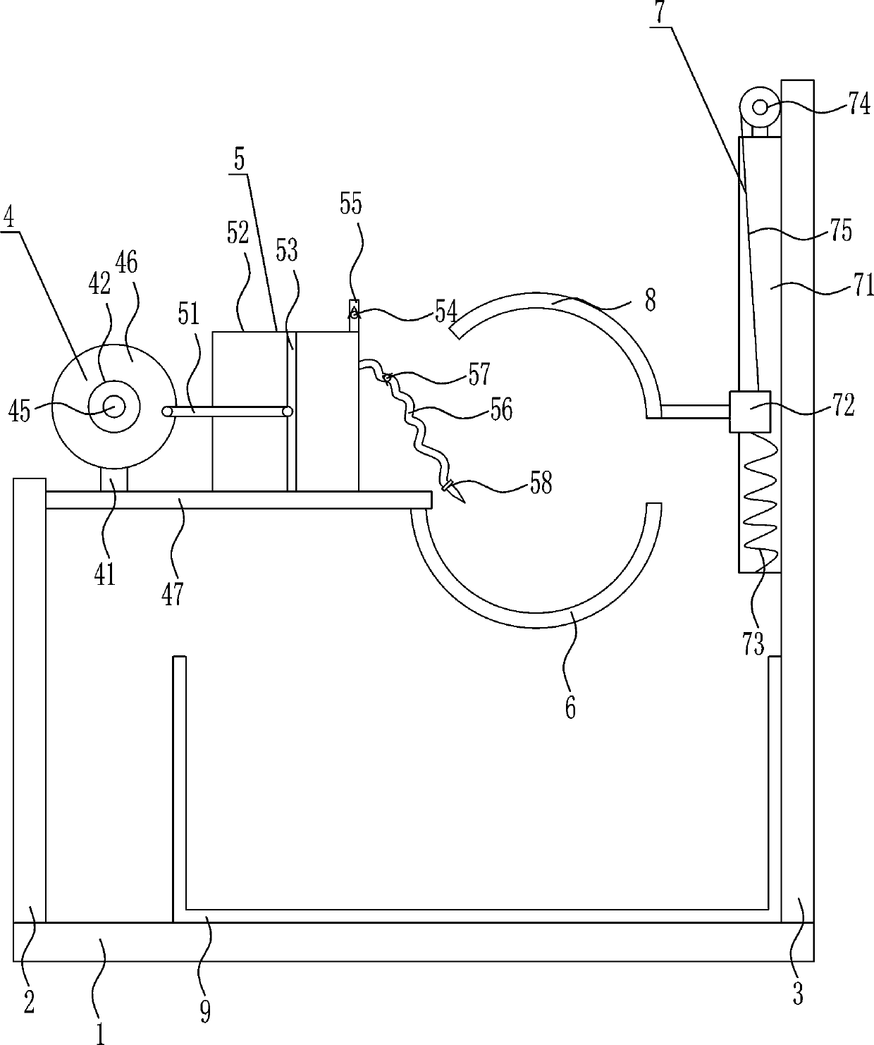 Basketball production inflating device for sports