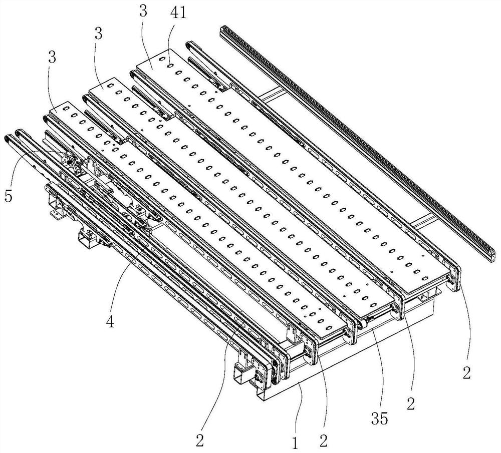 Square edge sealing production line system and square edge sealing production method thereof