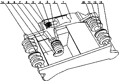 Multi-blade trench cutting machine