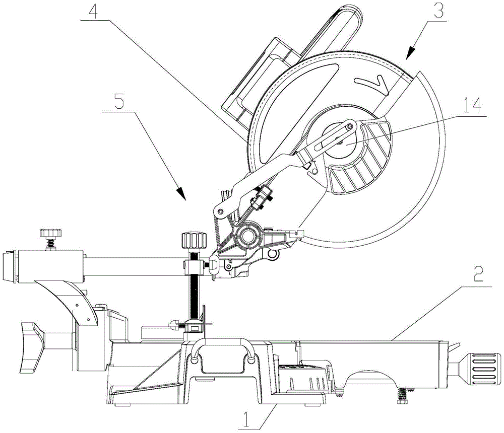 A kind of double oblique rod cutting machine