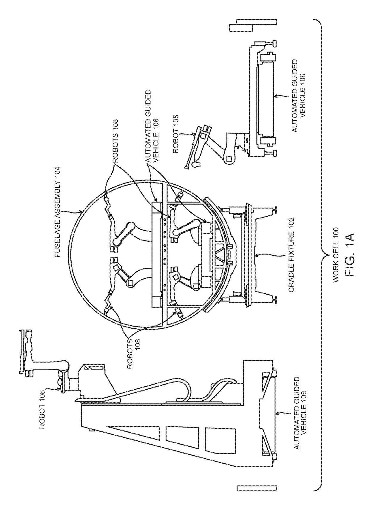 Application of factory automation for an airline assembly and build process