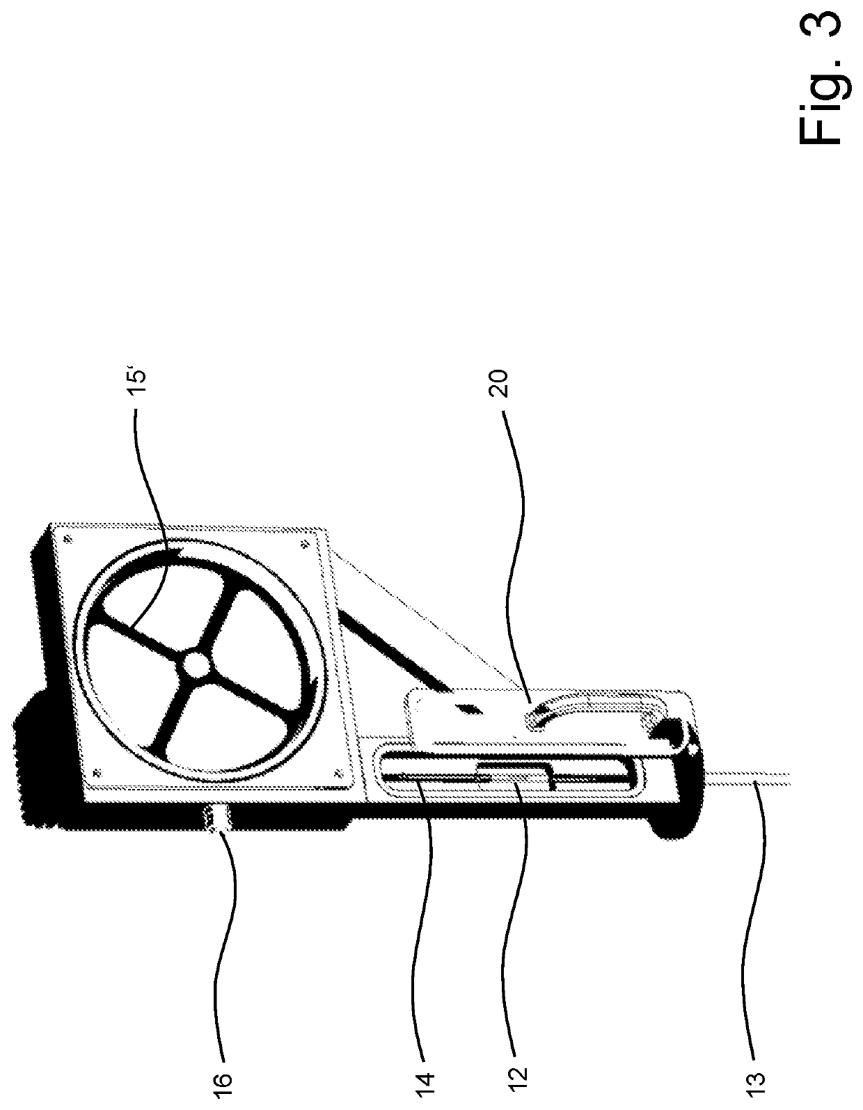 Pneumatic cable shuttle system for 2fnmr