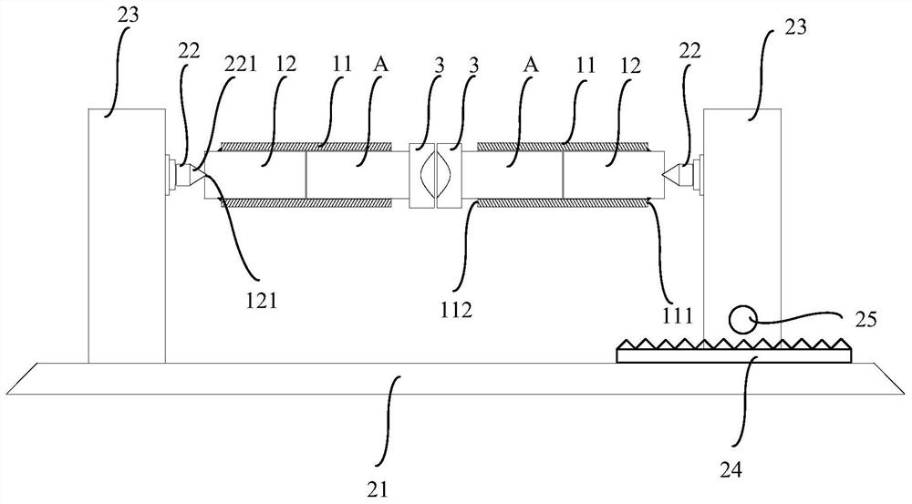 Titanium alloy bar welding method