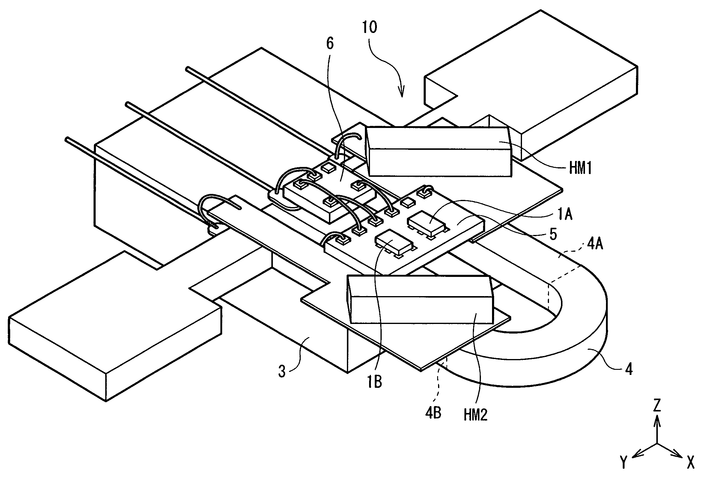 Magnetic sensor and current sensor