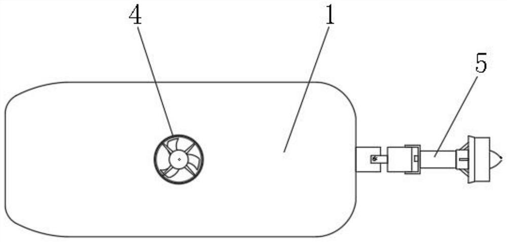 Novel two-propeller intelligent underwater robot