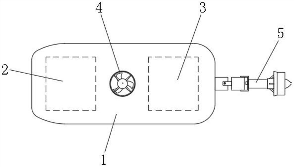 Novel two-propeller intelligent underwater robot