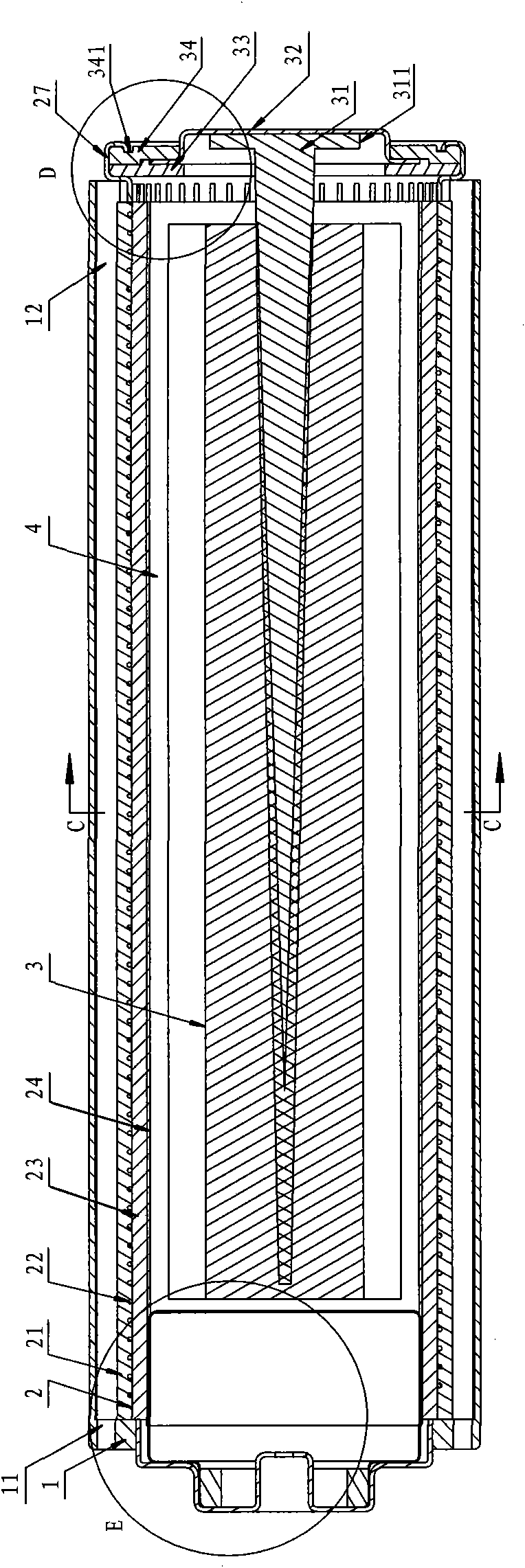 Disposable metal-air battery