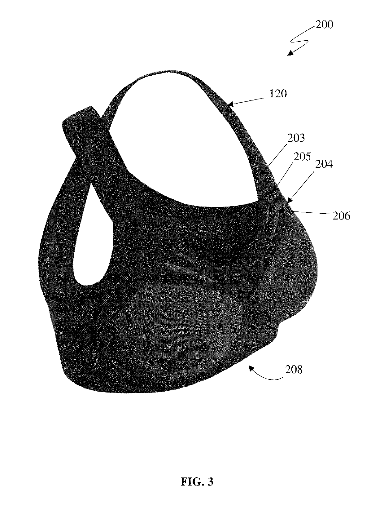 Breast support garment