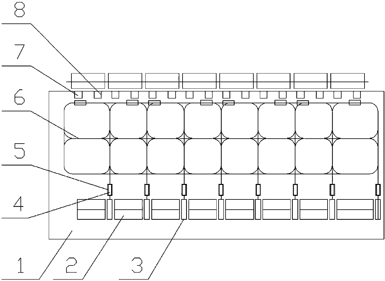 High-speed train logistics intelligent loading and unloading system and method based on AGV trolleys