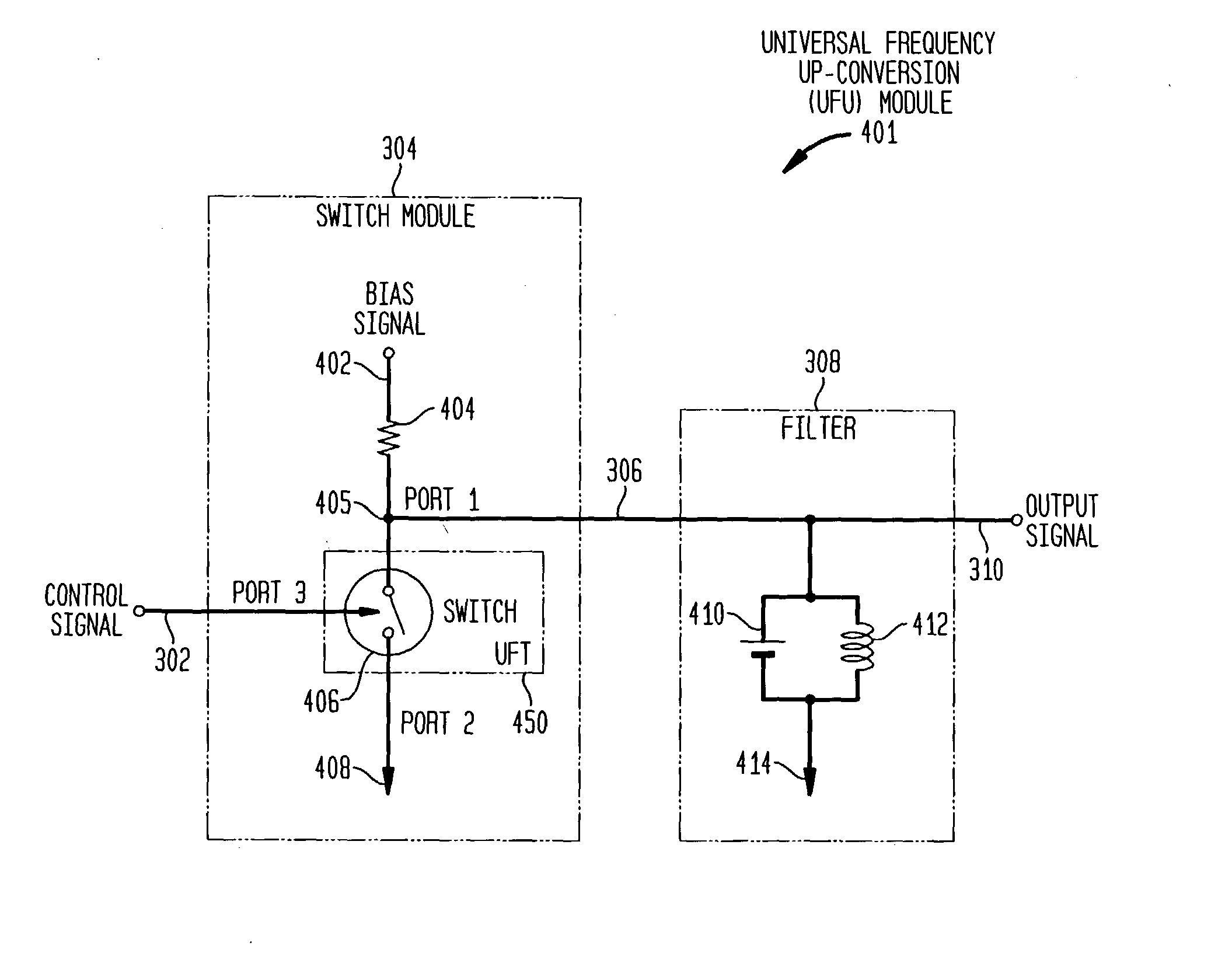 Reducing DC offsets using spectral spreading