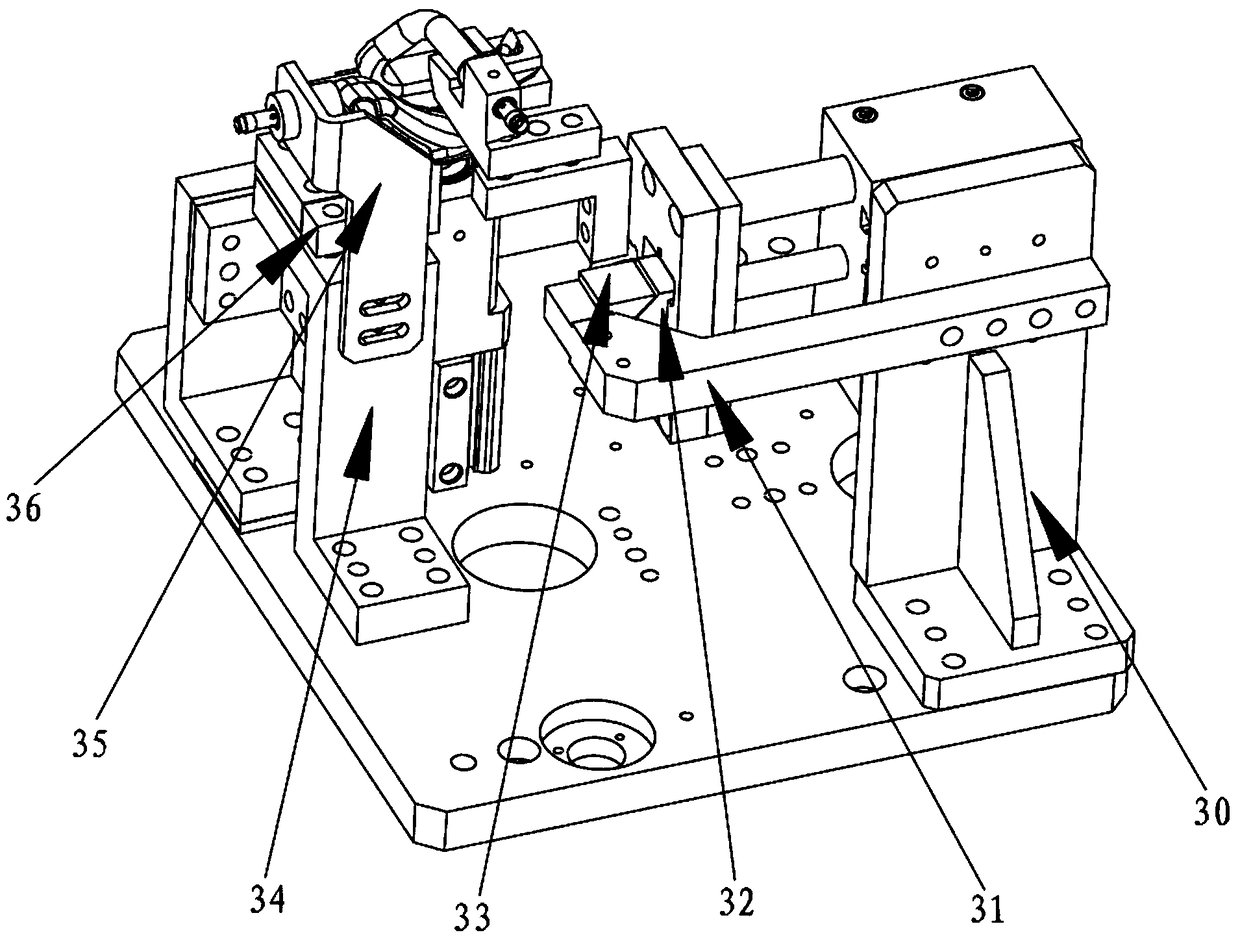 Automobile pedal bracket welding tool