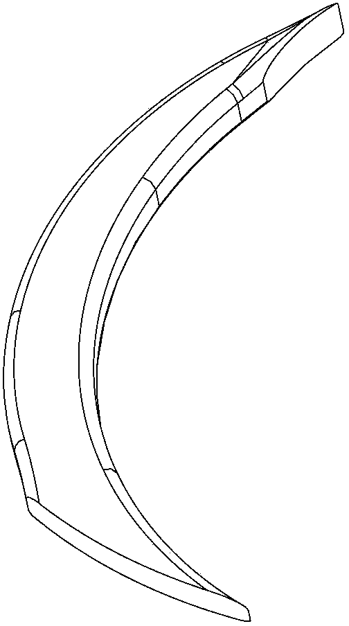 Split electrode electrosparking method and adopted split electrode