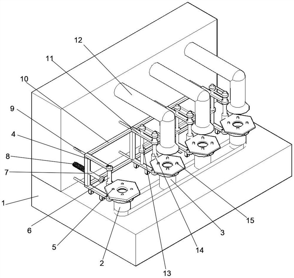 A special-shaped valve plate grinding equipment