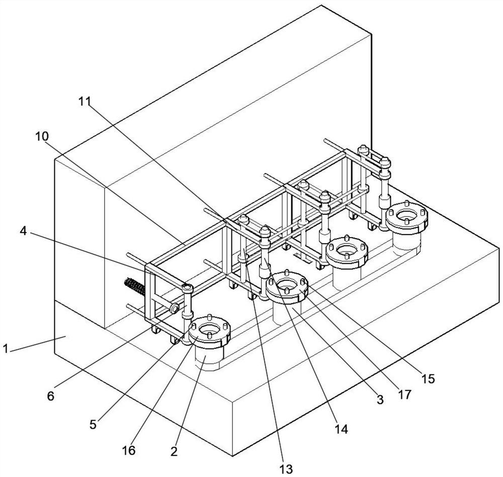 A special-shaped valve plate grinding equipment