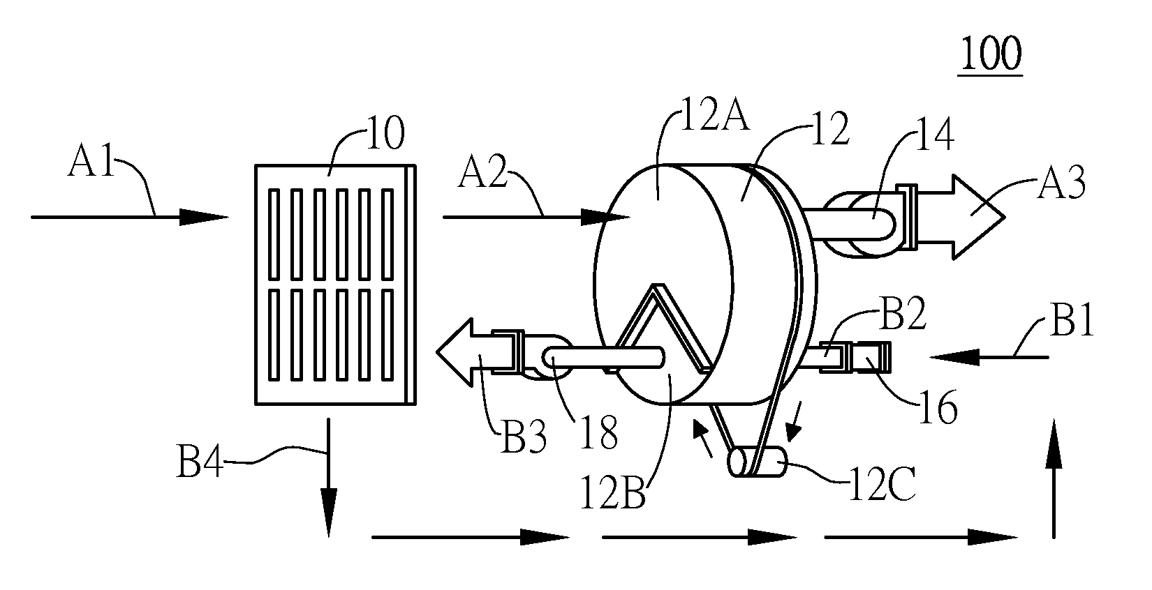 Low power dehumidifier