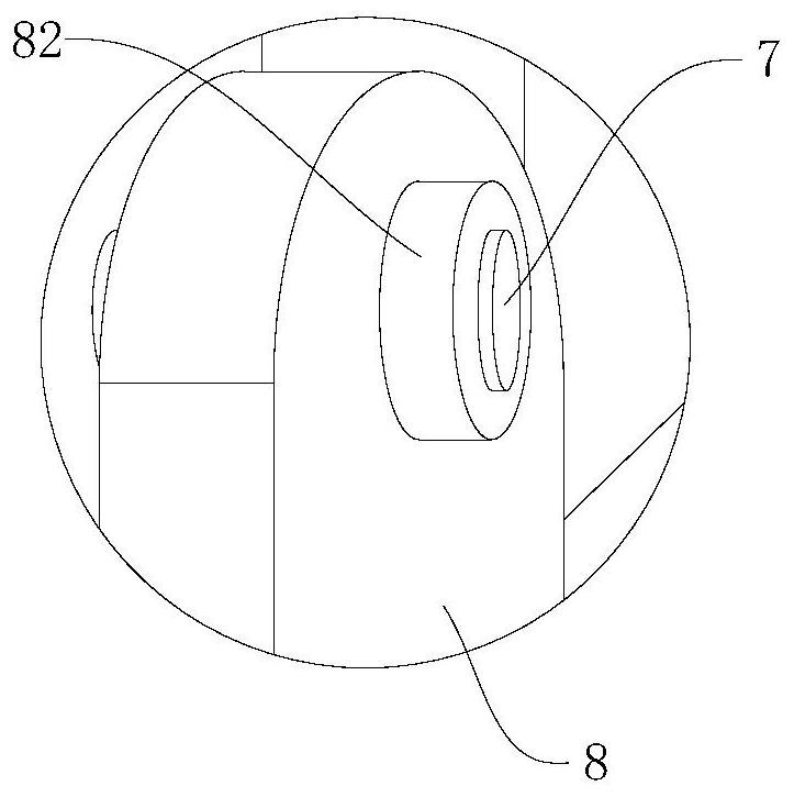 Weighing device for cleaning material manufacturing