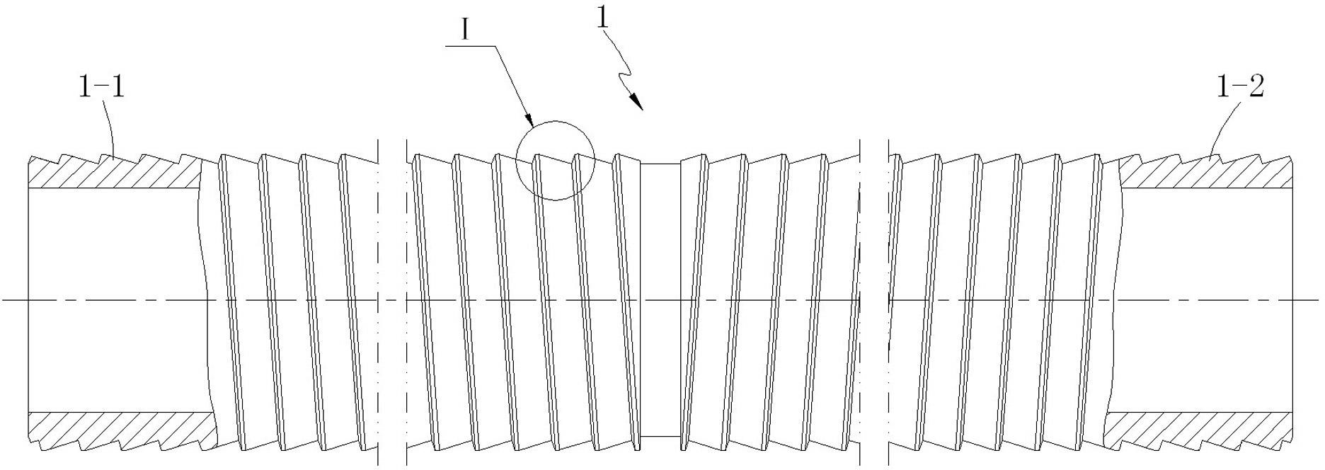 Cloth expanding device of warp knitting machine