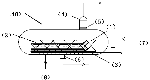 Urea catalytic hydrolysis generator capable of recycling catalyst and catalytic hydrolysis method