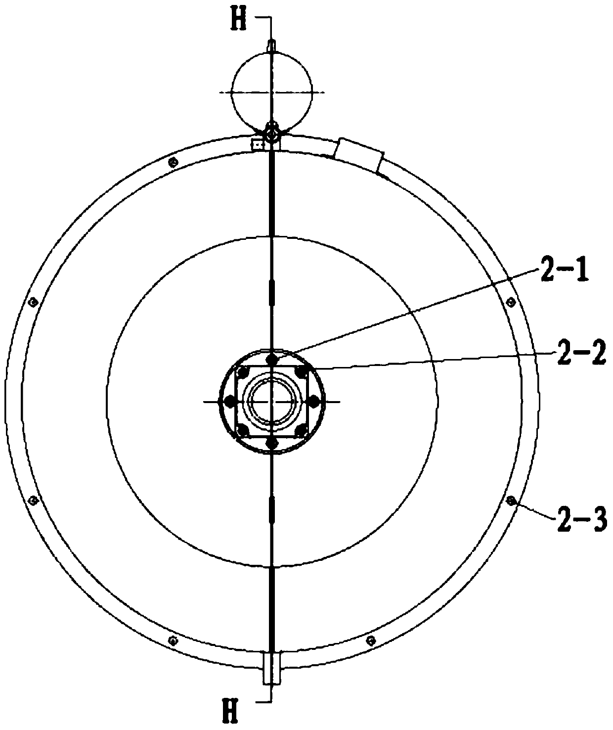 Centrifugal-temperature composite test box