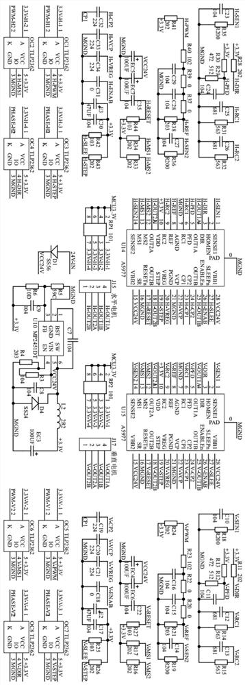 High-precision pan-tilt control and implementation method based on subdivision driving