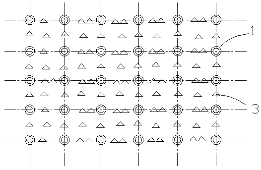 A cascaded tree planting method in the water-fluctuation zone of the reservoir bank