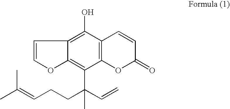 9-(1',5'-Dimethyl-1'-Vinyl -4'- Hexenyl)-4-Hydroxy-7H-Furo[3,2-G][1] Benzopyran-7-One as Antibactrerial Agent