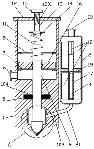 Hot melt adhesive dispensing valve