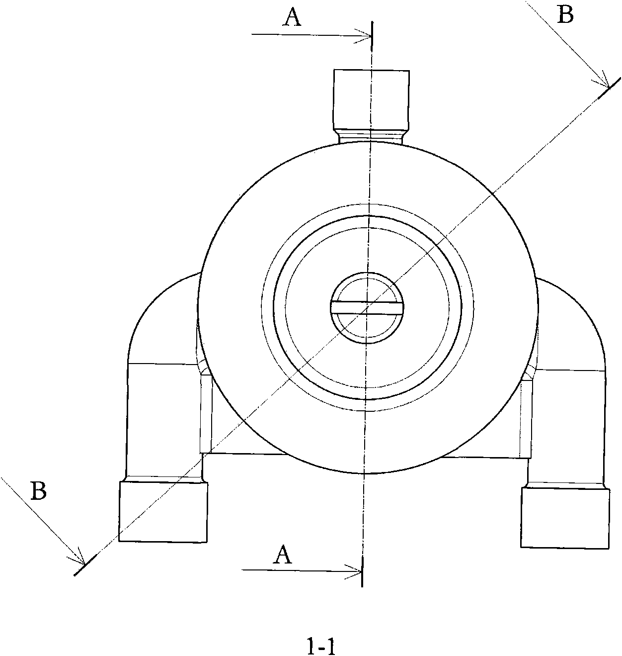 Follow-up rotary valve-type reversing valve and follow-up reversing mechanism and follow-up reserving method