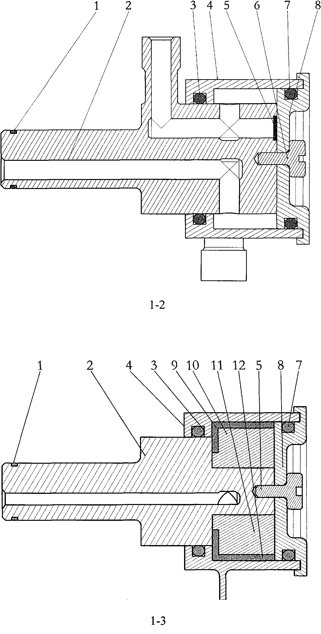 Follow-up rotary valve-type reversing valve and follow-up reversing mechanism and follow-up reserving method