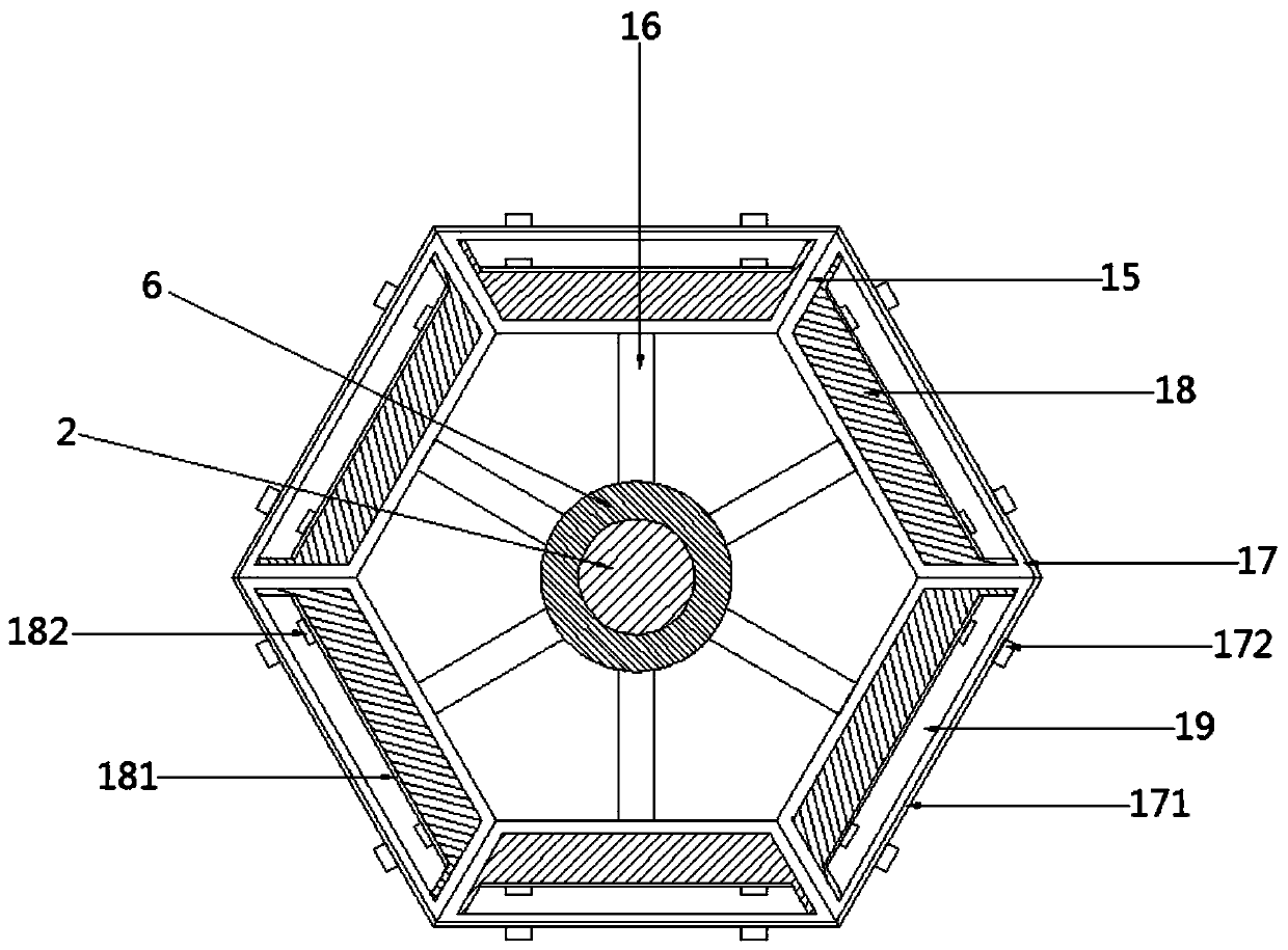 Adjustable combined type movable teaching board convenient for operation and demonstration