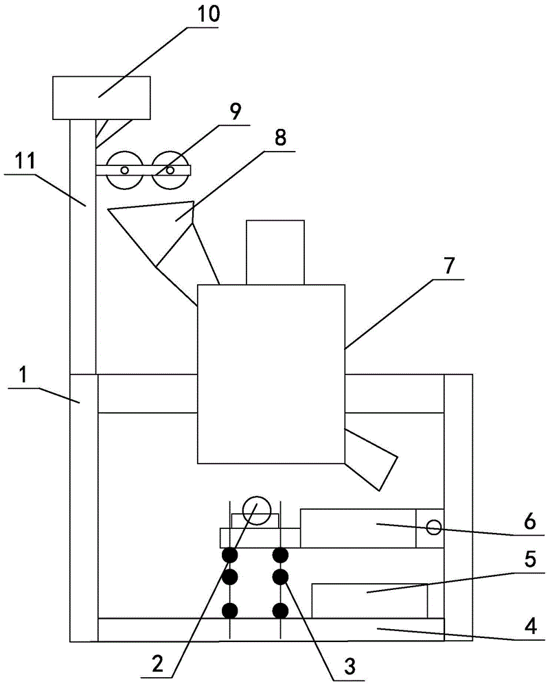 Seasoning milling all-in-one machine