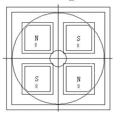 Magnetic module formed by permanent magnet magnetic circuit and magnetic circuit transformational structure