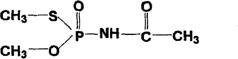 A microbial method for screening acephate residues in food