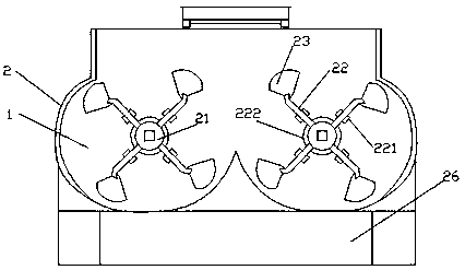 Stirrer of cooling tower