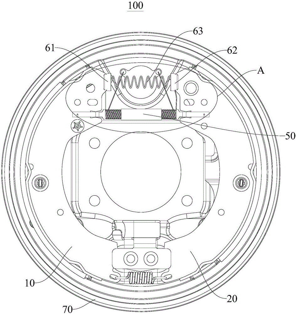 Brake and vehicle