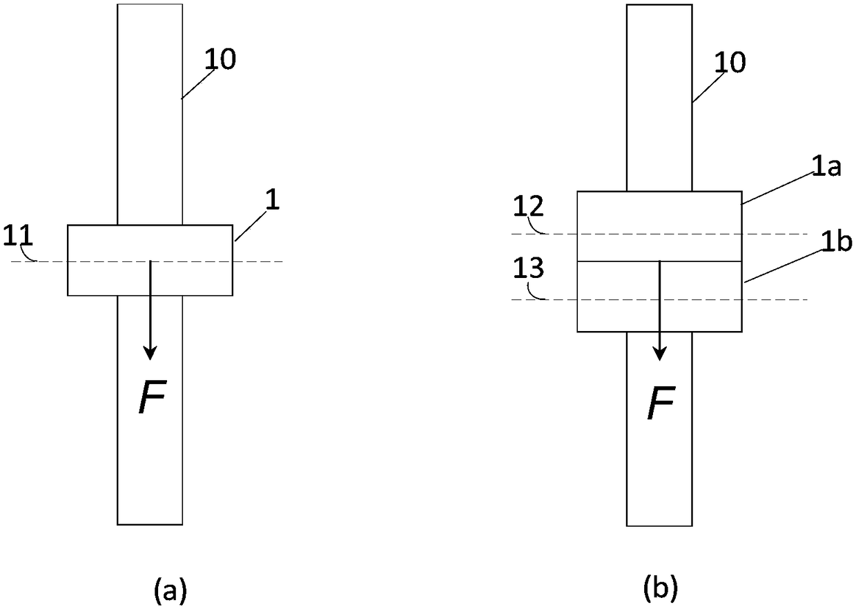 Holding pole power supply