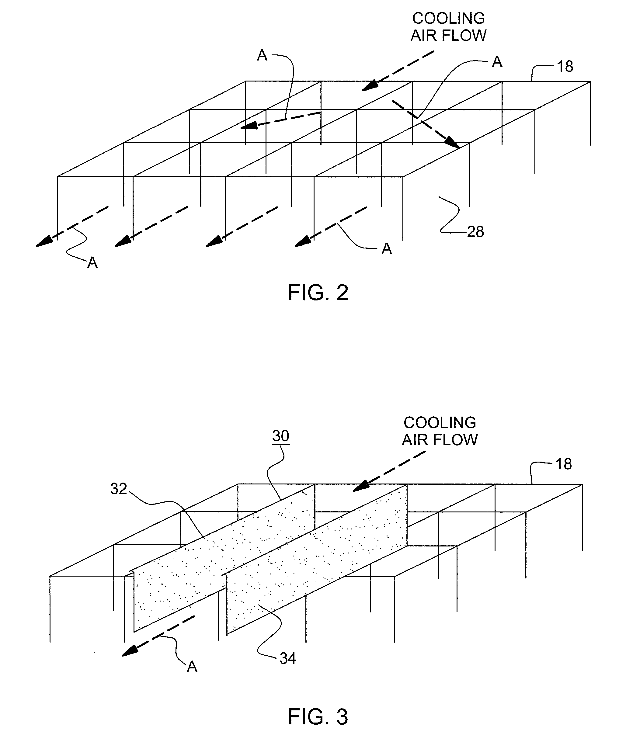 Air permeable material for data center cooling