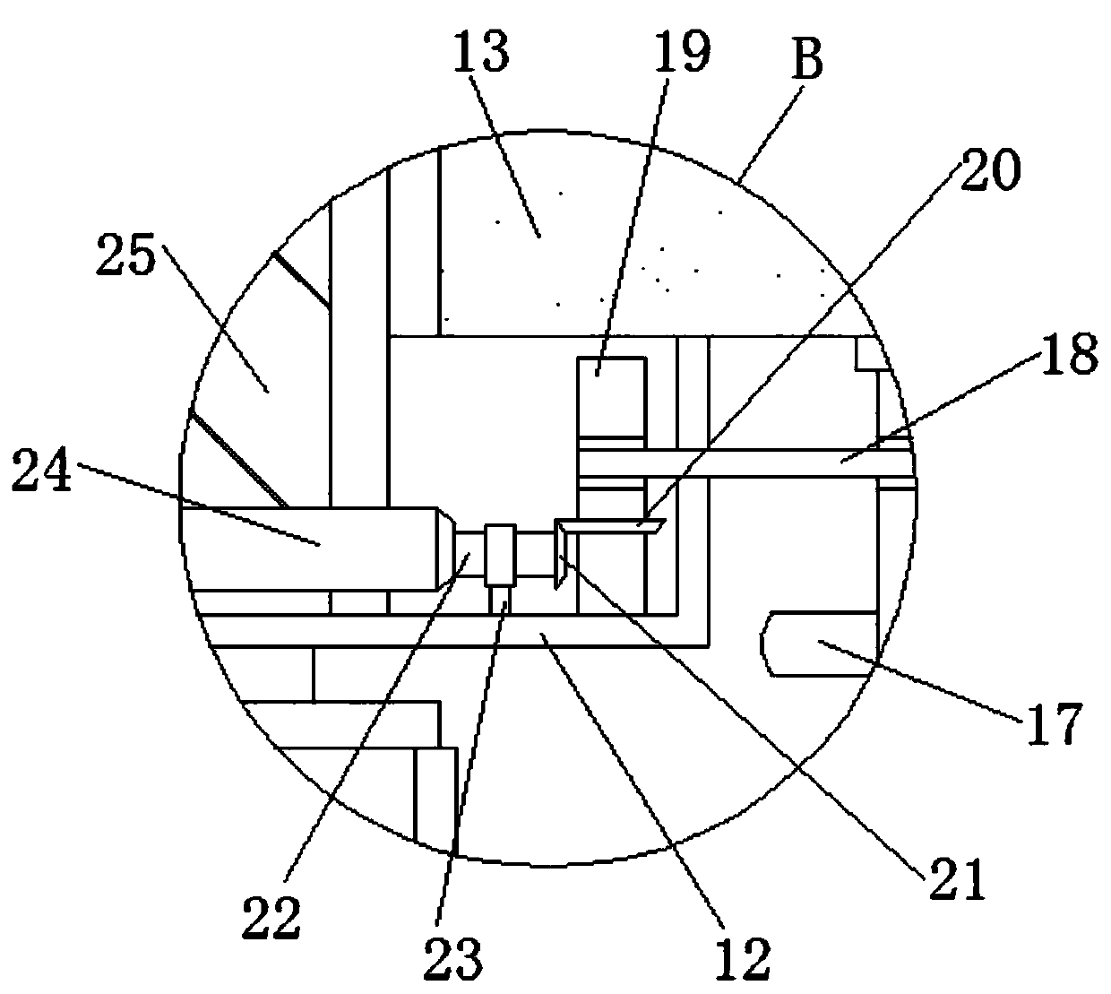 Computer display screen supporting device capable of adjusting height and angle position