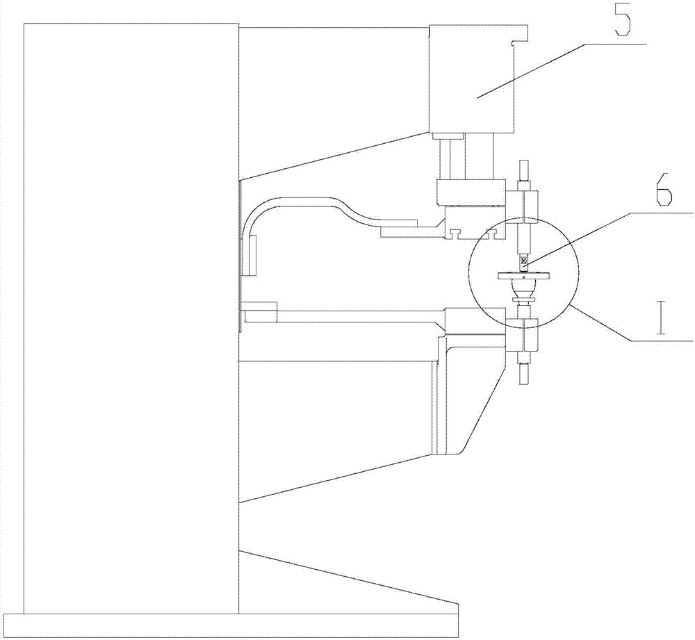 Welding structure of non-indentation universal arc surface electric resistance welding