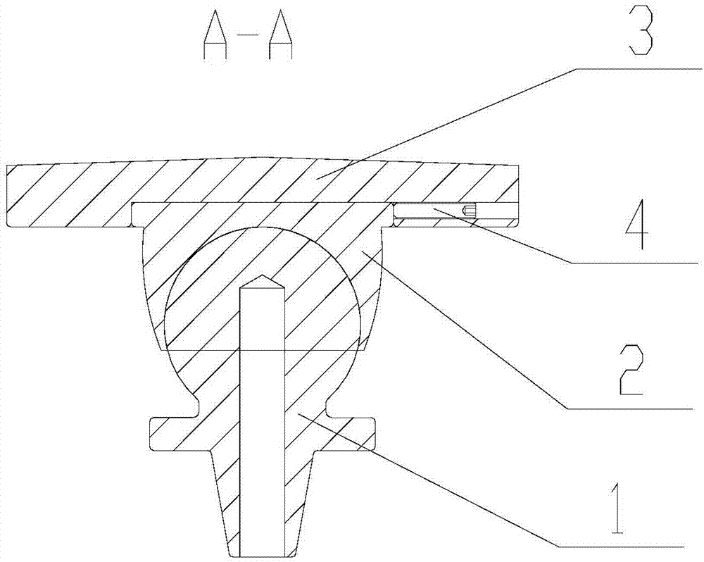 Welding structure of non-indentation universal arc surface electric resistance welding