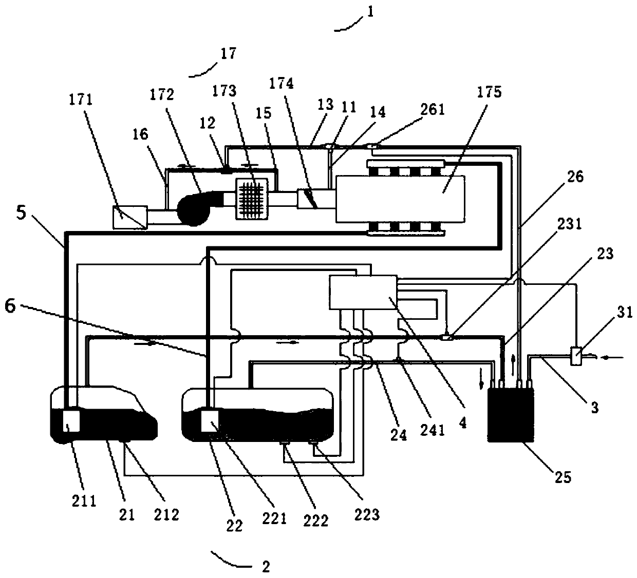 A vehicle fuel evaporation leakage diagnosis device and diagnosis method thereof