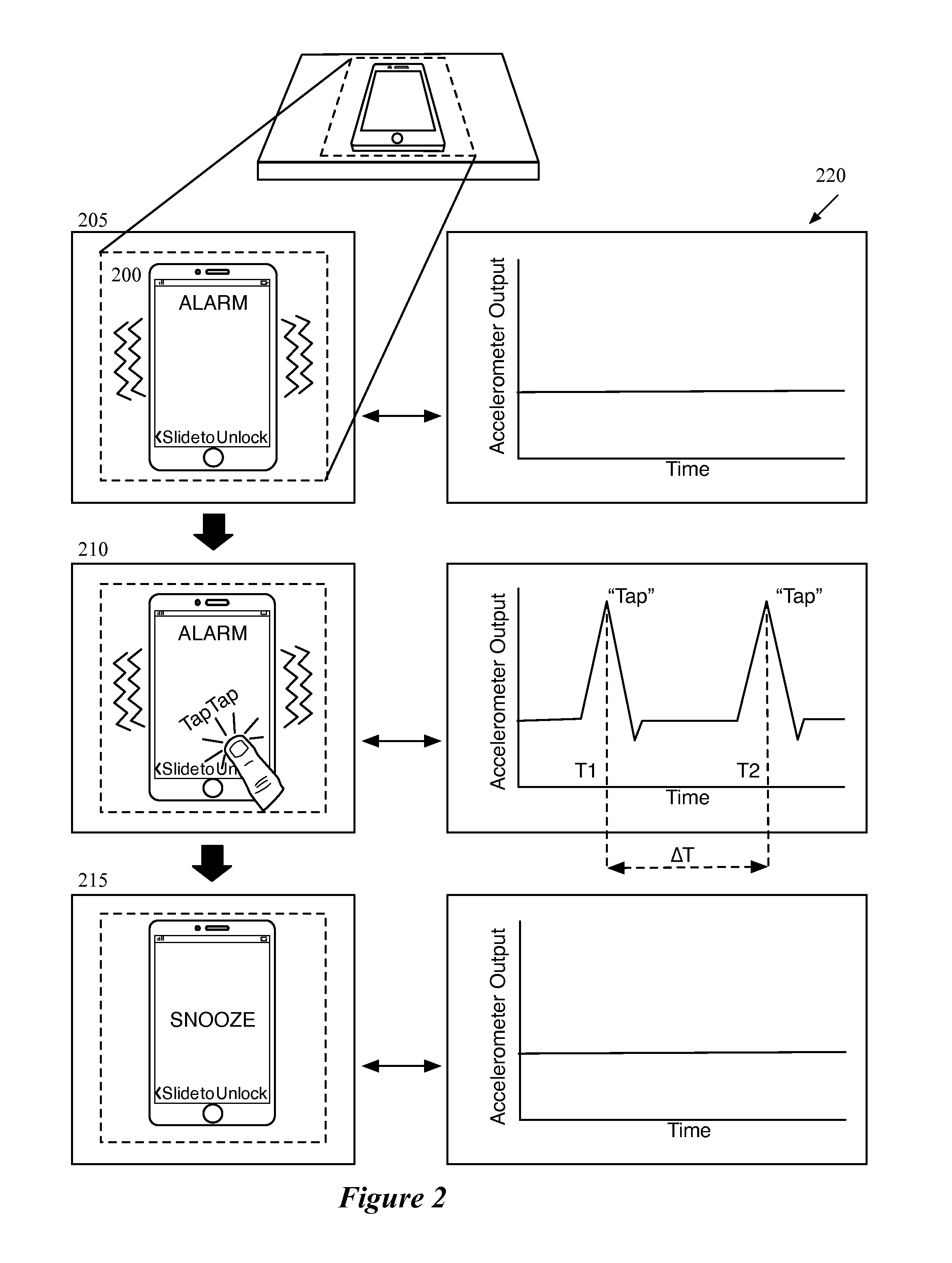 Motion-Detected Tap Input