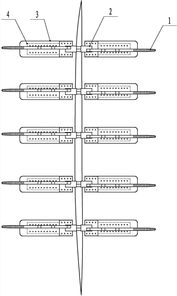 Medical stitching pulling buckle