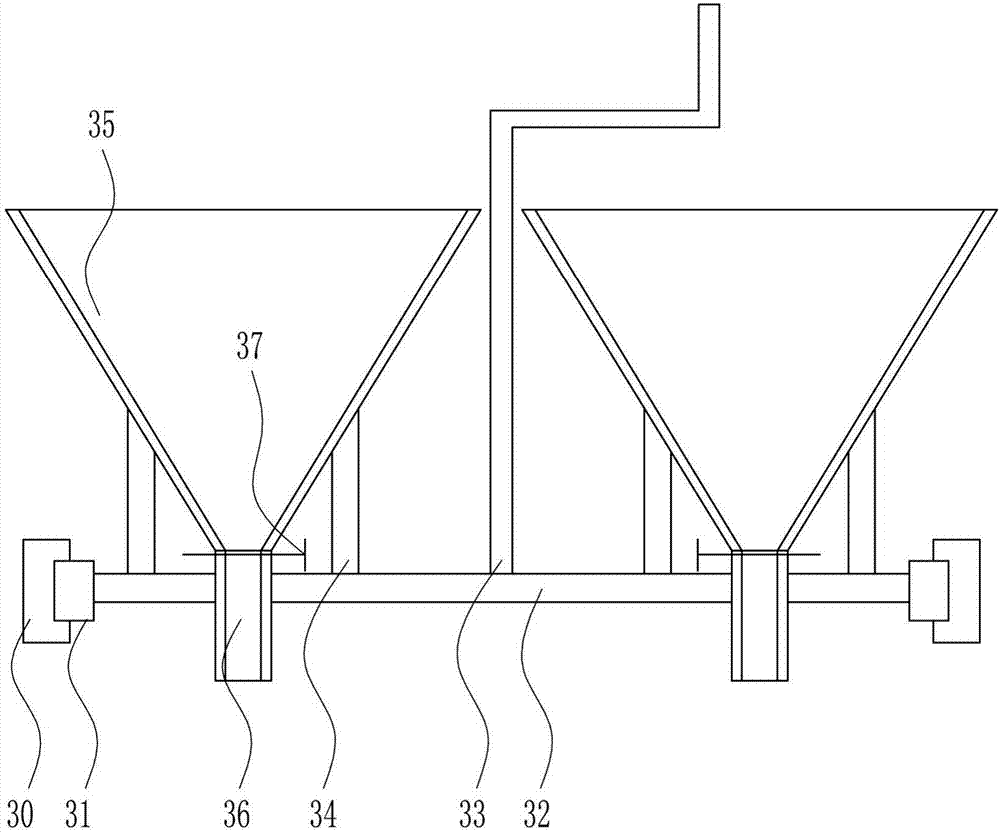 Fodder mixing device for livestock raising