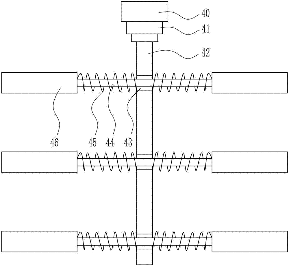 Fodder mixing device for livestock raising