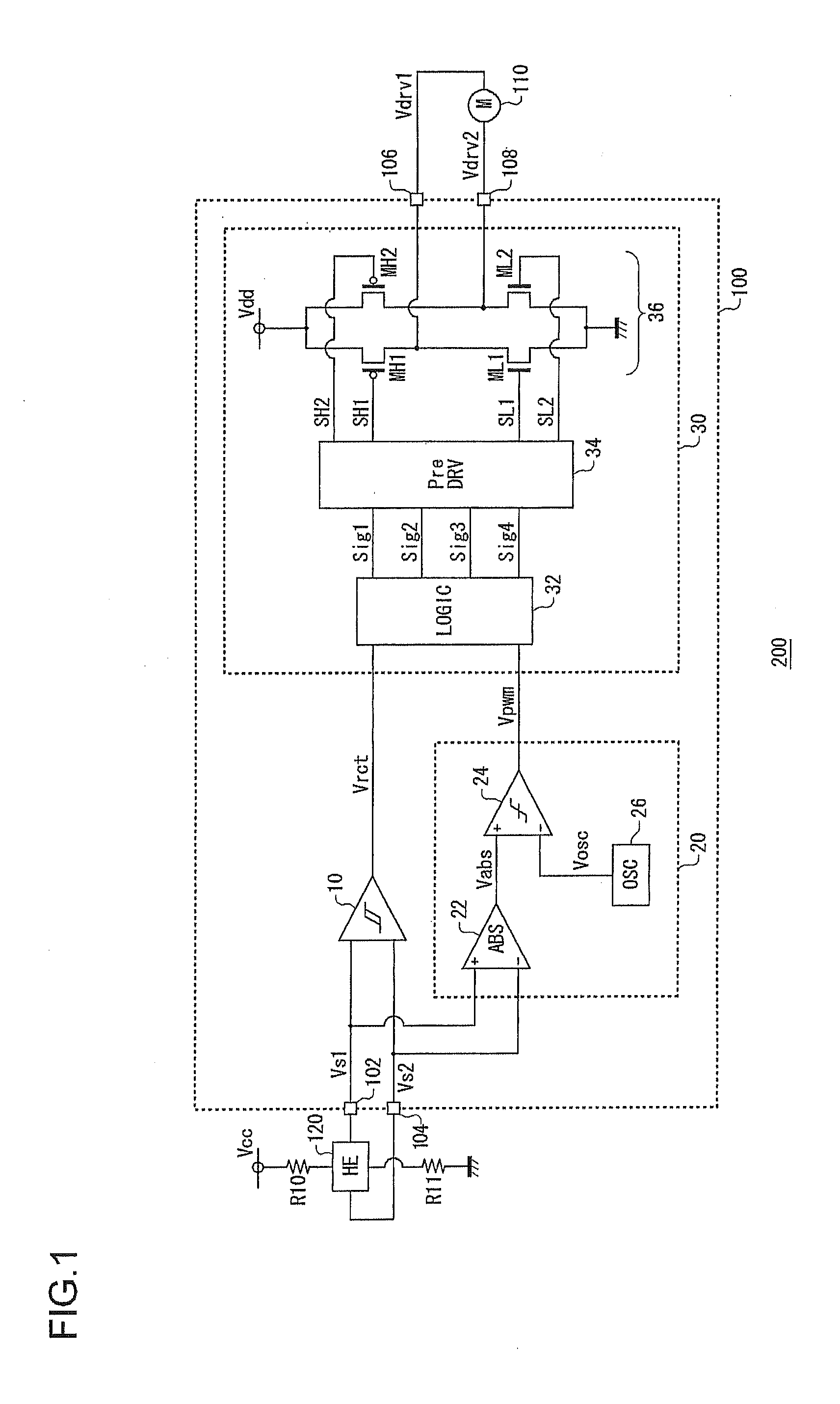 Motor drive device