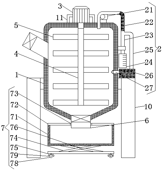 Drying machine for industrial tobacco production