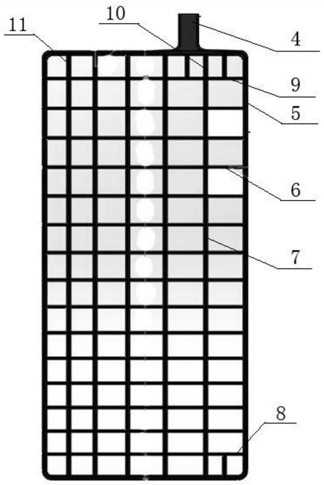 A lead-acid battery positive and negative plates and other life pole groups