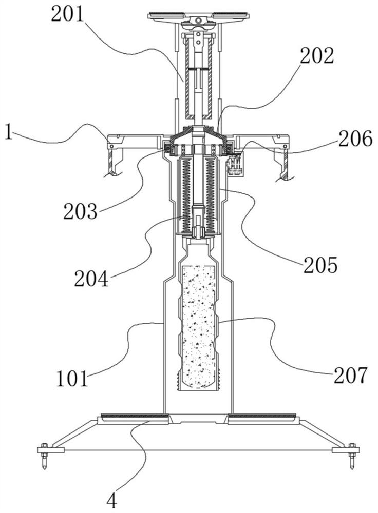 Portable shallow mudstone sampling mechanism